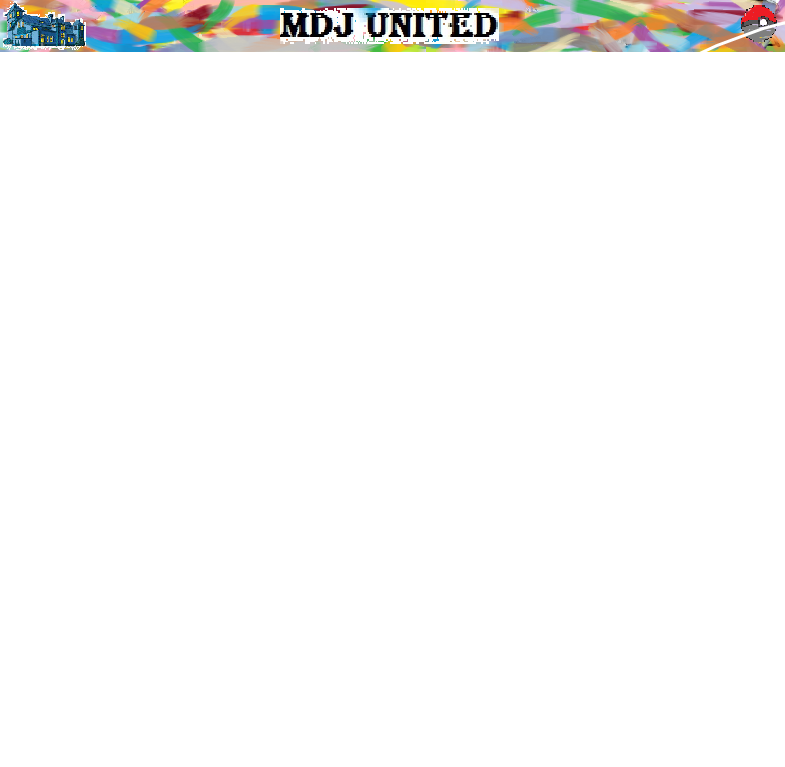Première bannière historique du hameau MDJ UNITED